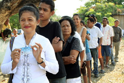 Timor-Leste Holds Second National Village Elections Under UNMIT Supervision