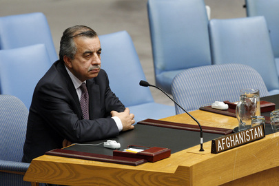 Representative of Afghanistan Attends Security Council Meeting