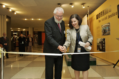 Opening of Photo Exhibit to Mark 90th Anniversary of ILO