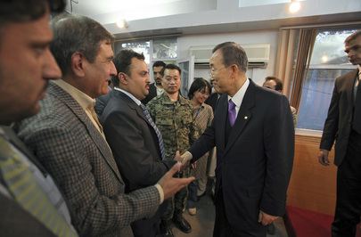 Secretary-General Visits Kabul Following Attack on UN Staff