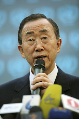Secretary-General Briefs Media in Kabul