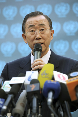 Secretary-General Briefs Media in Kabul