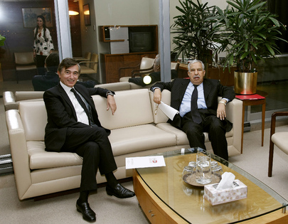 General Assembly President Meets Former French Foreign Minister