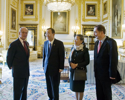 Secretary-General Meets Prince Philip of United Kingdom