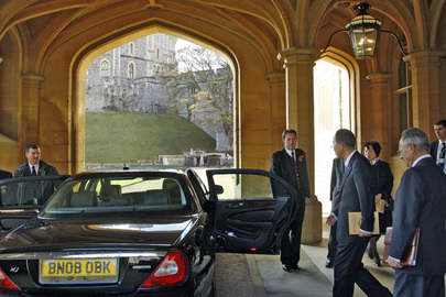 Secretary-General Leaves Windsor Castle