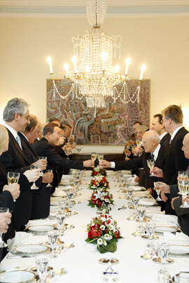 Secretary-General Attends Presidential Luncheon in Athens