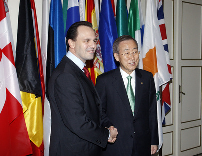 Secretary-General Meets Alternate Foreign Minister of Greece