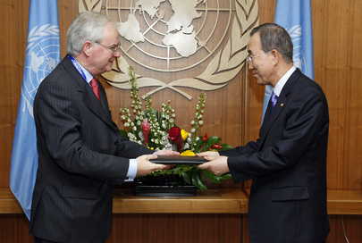 Representative of United Kingdom Presents Credentials
