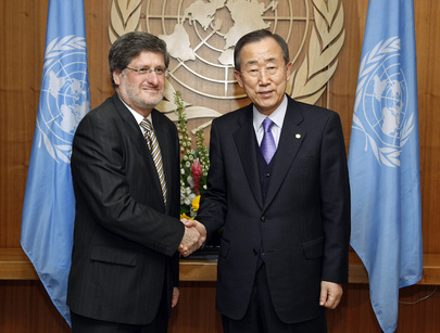 Representative of Ecuador Presents Credentials