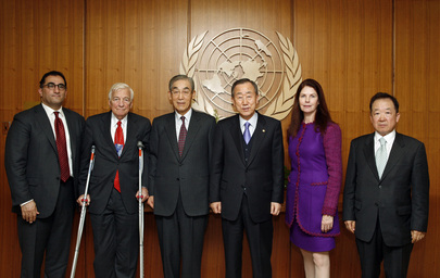 Secretary-General Meets WFUNA Delegation