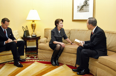 Secretary-General Meets NRDC President