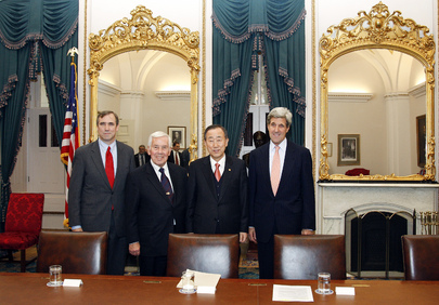 Secretary-General Meets U.S. Senators in Washington