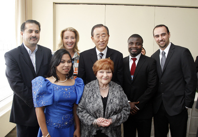 Secretary-General Attends Hammarskjöld Scholarship Fund Ceremony