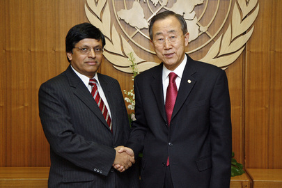 Secretary-General Meets Permanent Representative of Nepal