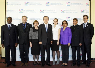Secretary-General Attends 20th Anniversary for Convention on Rights of Child