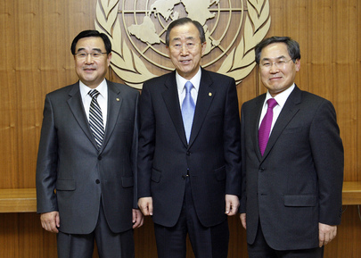 Secretary-General Meets Korean IPU Delegation