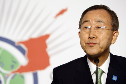 Secretary-General and Danish Prime Minister Brief Media in Trinidad