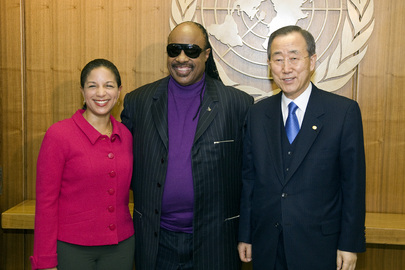 Secretary-General Appoints Stevie Wonder UN Messenger of Peace