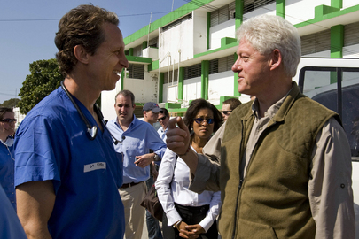Special Envoy for Haiti Speaks with Haiti Medical Staff