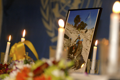 UNMIT Holds Memorial for Fallen UN Haiti Staff