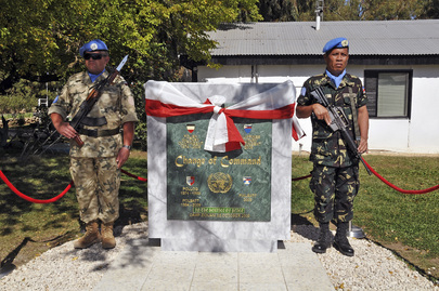 UNDOF Camp Command Goes to Philippine Battalion