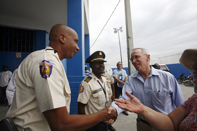 Acting UN Representative for Haiti Meets Haiti Police Director