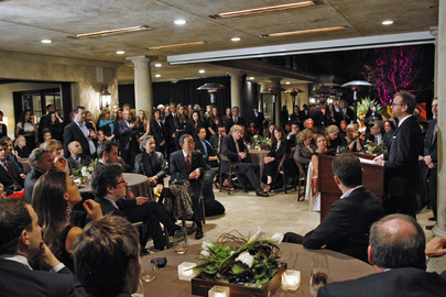Actor Kiefer Sutherland Addresses Global Creative Forum in Los Angeles