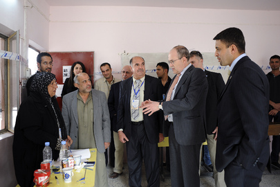 Special Representative for Iraq Meets Iraqi Election Officials