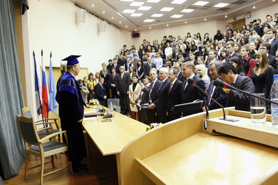 Secretary-General Receives Honorary Degree from Moscow's MGIMO-University
