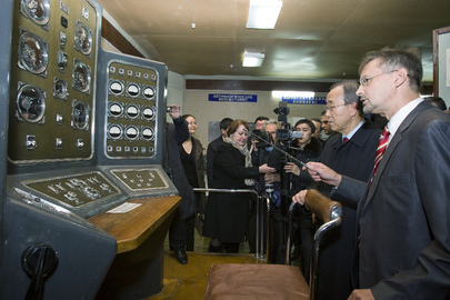 Secretary-General Visits Soviet Nuclear Test Site in Kazakhstan