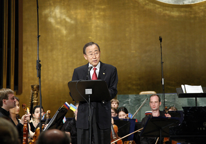 Secretary-General Speaks at WWII Anniversary Concert