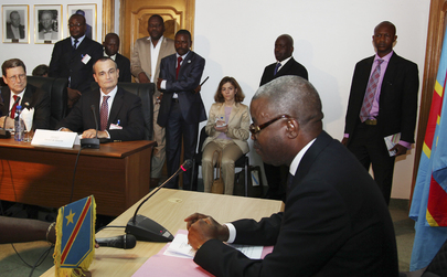 Permanent Representative of France and MONUC Head Meet Prime Minister of DRC