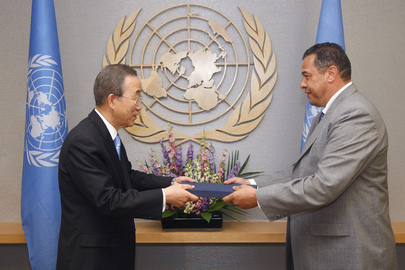 Permanent Representative of Malawi Presents Credentials