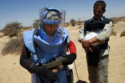 UNOPS Contracts Specialists to Eliminate Mines in Western Sahara