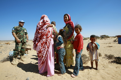 MINURSO Officer Meets Western Sahara Locals