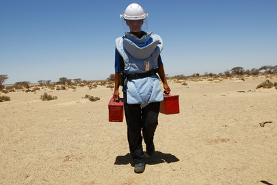 UNOPS Contracts Specialists to Eliminate Mines in Western Sahara