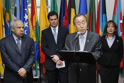 Secretary-General Speaks at 15th Anniversary Remembrance of Srebrenica Massacre