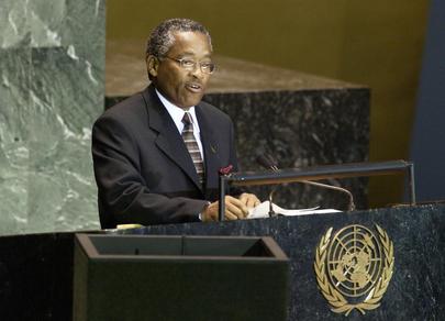 Kenya's Foreign Minister, Ali Mwakwere