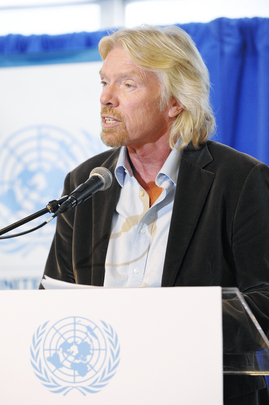 Virgin Group Founder Addresses Private Sector Forum Event