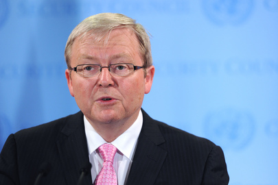 Foreign Minister of Australia Briefs on Nuclear Test Ban Treaty