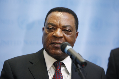 Representante Especial Augustine Mahiga. (ONU/Aliza Eliazarov)