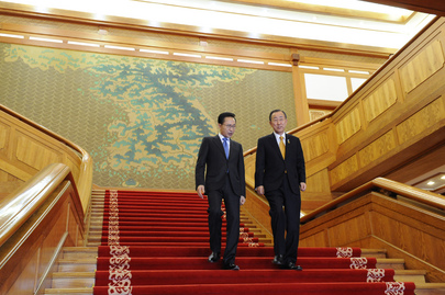 Secretary-General Meets President of Republic of Korea in Seoul
