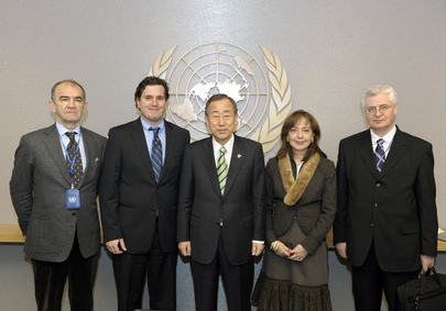 Security General Meets President of the Security Council for January and Staff
