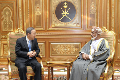 Secretary-General Meets Sultan of Oman