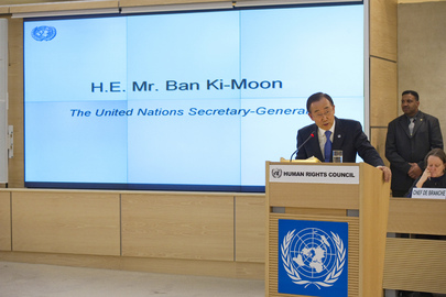 Secretary-General Addresses Human Rights Council