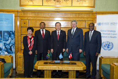 Secretary-General Meets Heads of Women's and Children's Health Commission