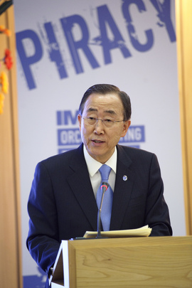 Secretary-General Speaks at Launch of IMO Anti-Piracy Plan