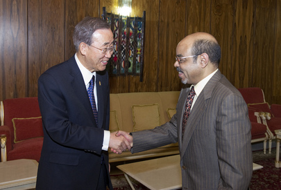 Secretary-General Meets Prime Minister of Ethiopia in Addis Ababa