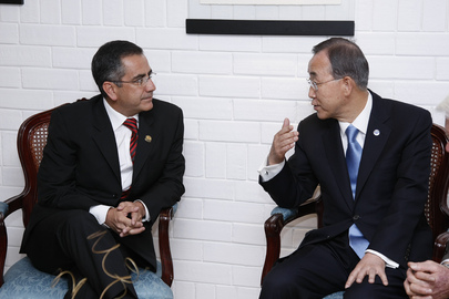 Secretary-General Meets Mayor of Quito, Ecuador