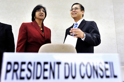 Rights Council Holds Special Session on Libya
